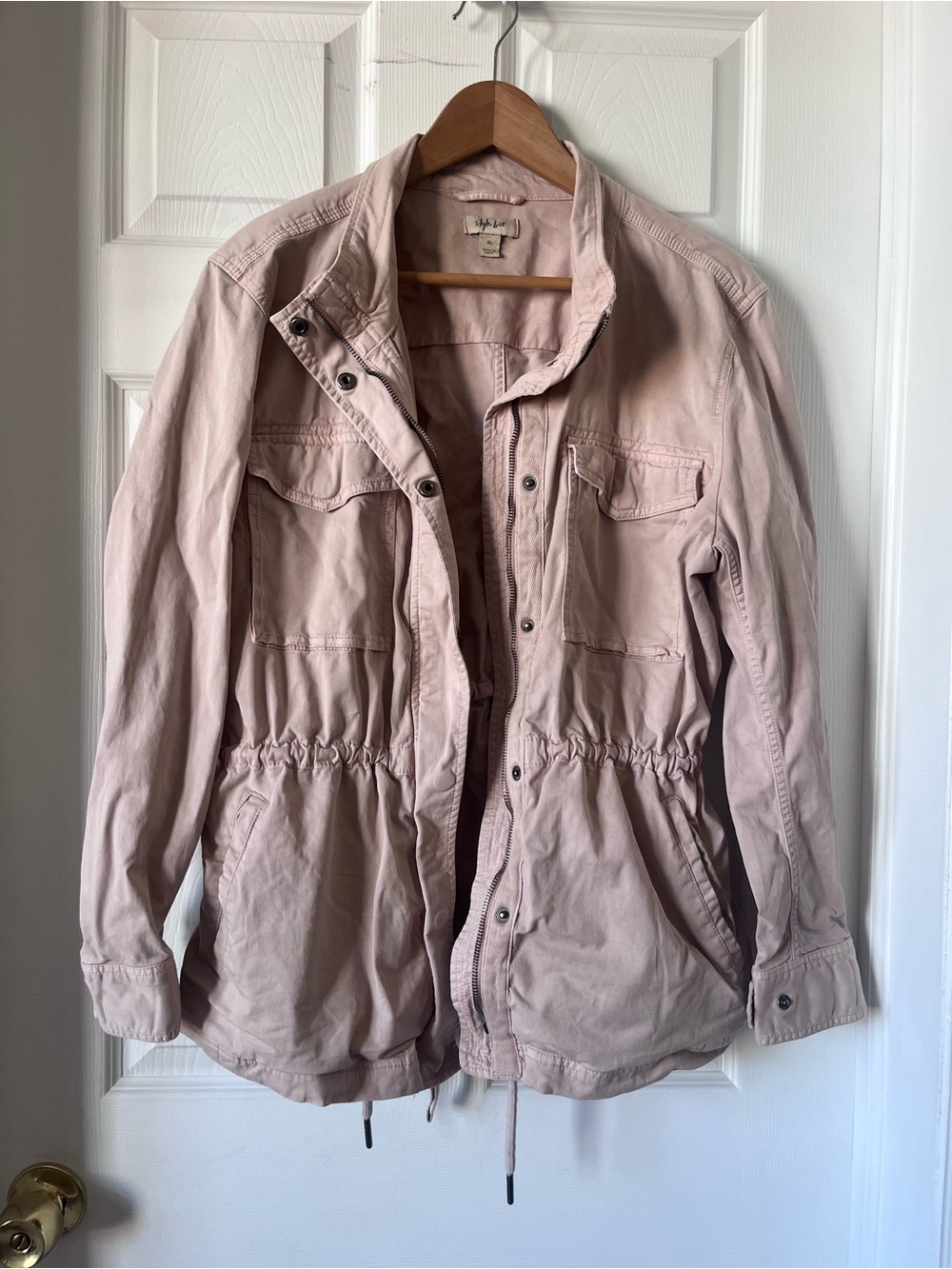 Style & Co. Tan Women's Utility Jacket
